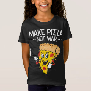 Make Pizza, Funny Fast Food Cheese Crust Lover T-Shirt