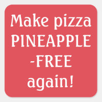 Make pizza pineapple-free again!