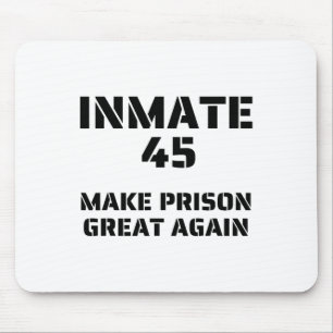 Make Prison Great Again - Trump Inmate Halloween C Mouse Pad