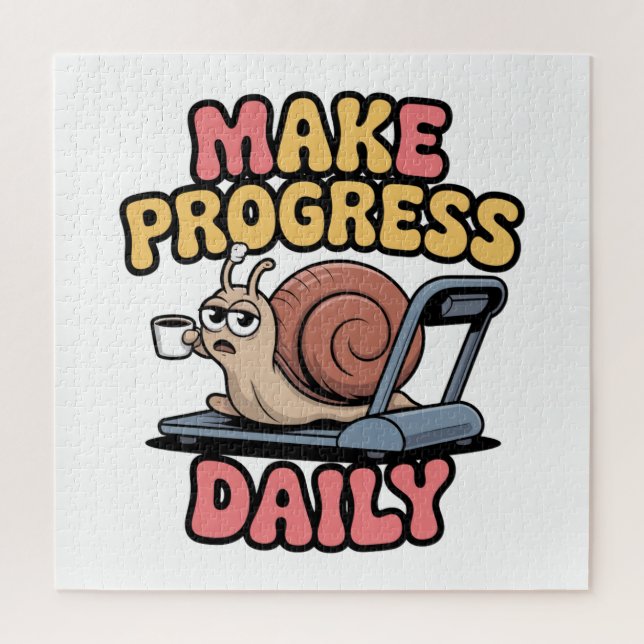 Make Progress Daily Jigsaw Puzzle (Vertical)