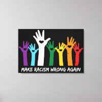 Make Racism Wrong Heart Hands