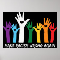 Make Racism Wrong Heart Hands 