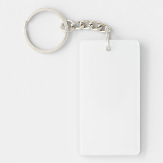 Make Rectangle Double Sided Acrylic Keychain