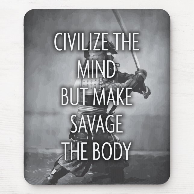Make Savage The Body - Training Motivational Mouse Pad (Front)
