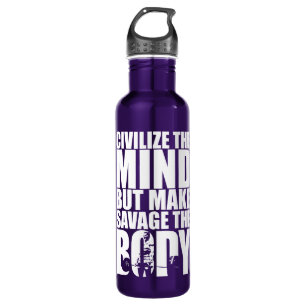 Make Savage The Body, Women's Workout Motivational 710 Ml Water Bottle