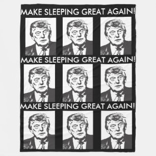 Make Sleeping Great Again Donald Trump Blanket