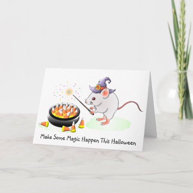 Make Some Magic Happen This Halloween Card (Front)
