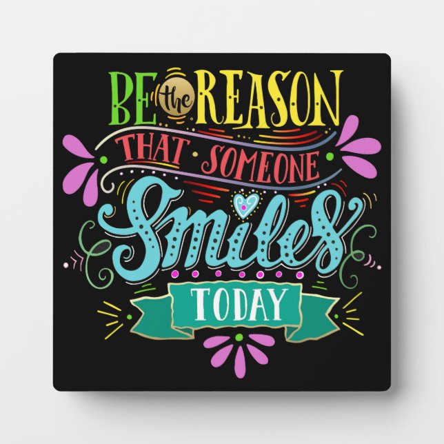 Make Someone Smile Plaque (Front)
