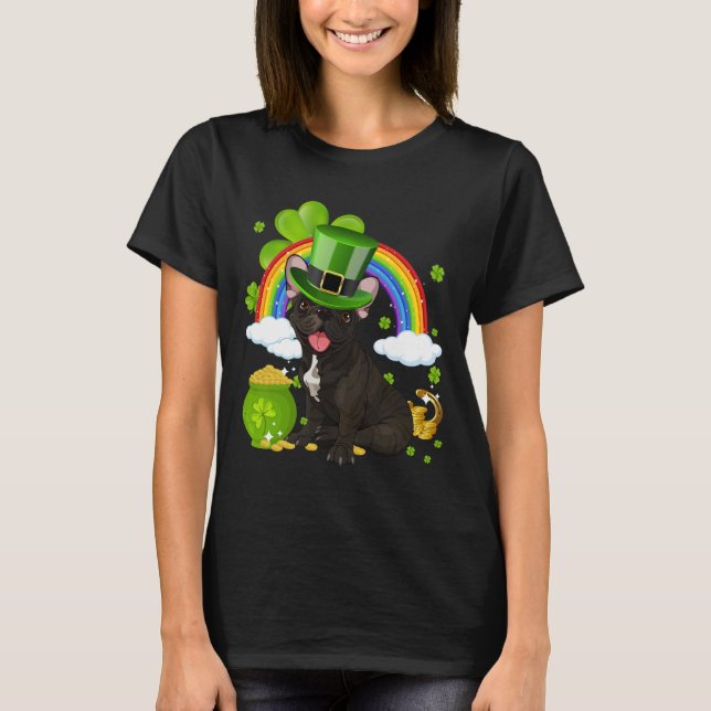 Make St Patricks Day Great Again Funny Bulldog Men T-Shirt (Front)