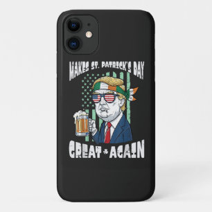 Make St Patricks Day Great Again Saint Paddys Case-Mate iPhone Case
