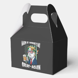 Make St Patricks Day Great Again Saint Paddys Favour Box