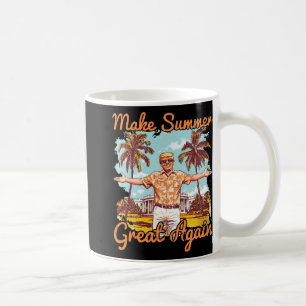 Make Summer Great Again Donald Trump Vacation Hawa Coffee Mug