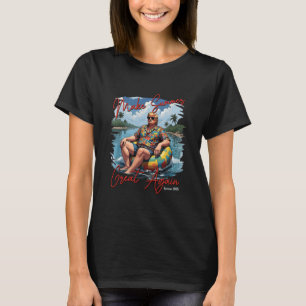 Make Summer Great Again Hawaii Beach Trump Summer T-Shirt