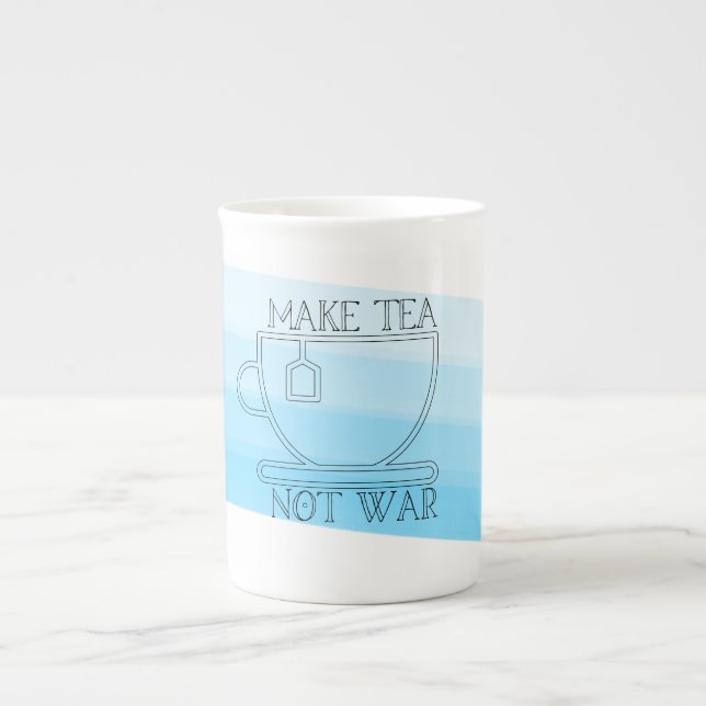 Make Tea Not War Mug (Front)