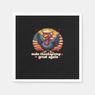 Make Thanksgiving Great Again Thanksgiving Classic Napkin