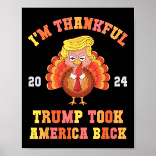 Make Thanksgiving Great Comeck In History Uni-adul Poster