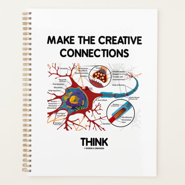 Make The Creative Connections Think Neuron Synapse Planner (Front)