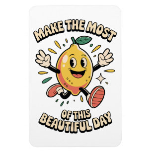 Make the Most – Lemon Fridge Magnet