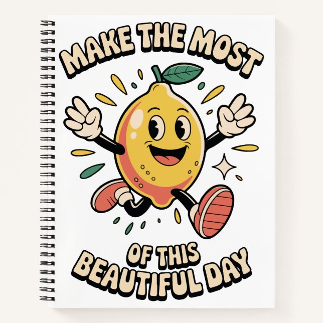 Make the Most – Lemon Journal Joy (Front)