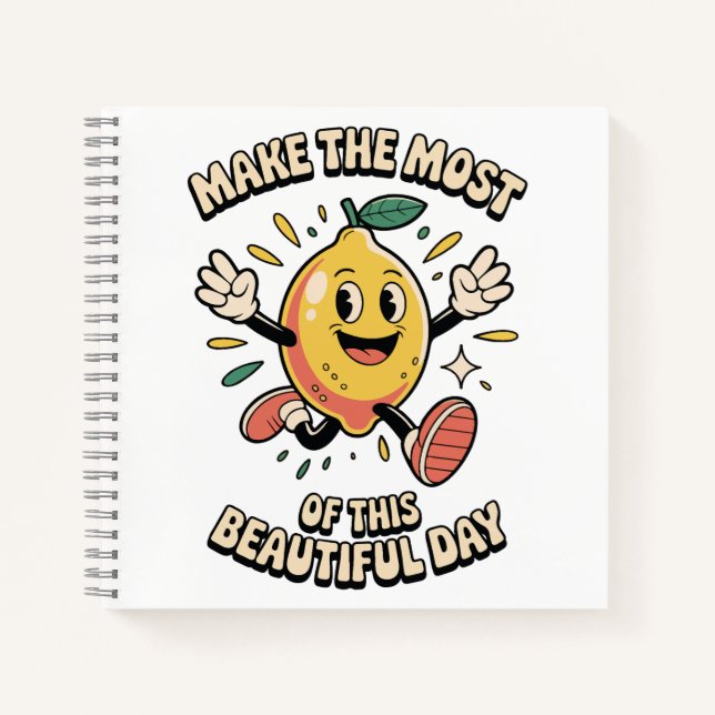 Make the Most – Lemon Journal Joy (Front)
