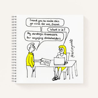 'Make this go viral for me' notebook
