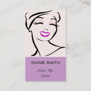 Make Up Artist Business Card