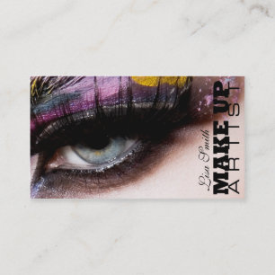 Make up Artist Business Card