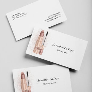 Make up Artist  Business Card