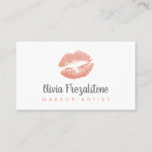Make Up Artist Business Cards