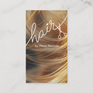 Make Up Artist - Hair Stylist Business Card
