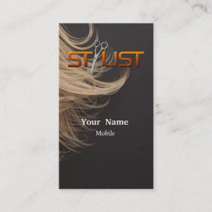 Make Up  Artist - Hair Stylist Business Card