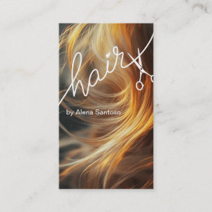 Make Up Artist - Hair Stylist Business Card