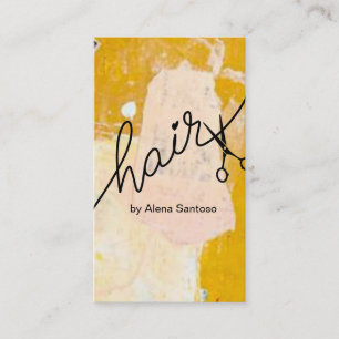 Make Up Artist - Hair Stylist Business Card