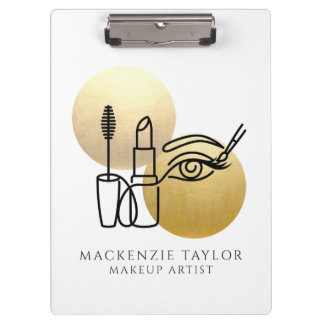 Make Up Artist Personalised Business Clipboard