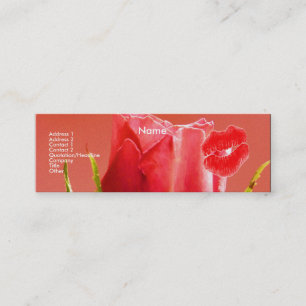 "Make-up Artist" Pink Rose Delight I Profile Card