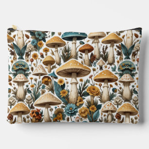 Make Up Bag Mushroom Makeup Bag Handmade Aesthetic