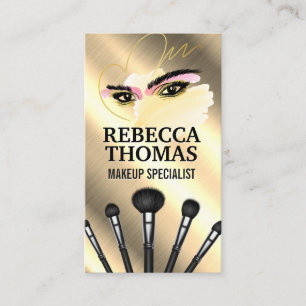 Make up Beauty Salon Business Card