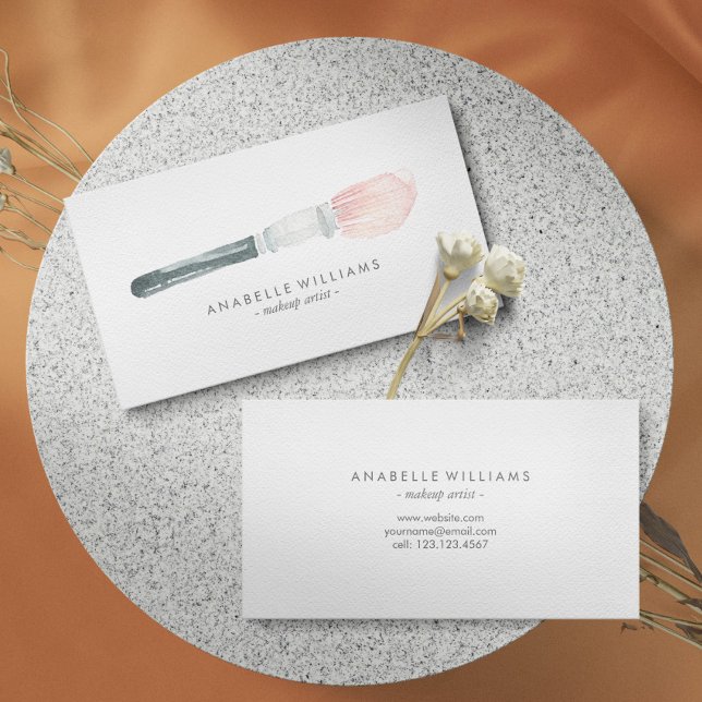 Make Up Brush Business Card (Creator Uploaded)