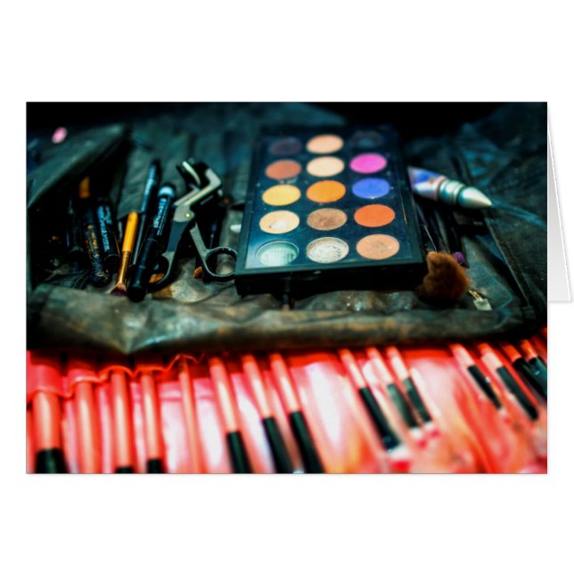 Make-Up Brushes (Front Horizontal)