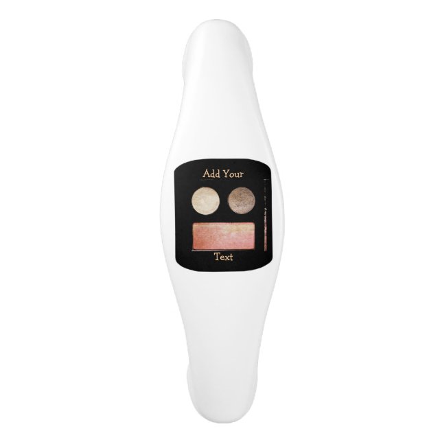 Make-Up Palette-Face by Shirley Taylor Ceramic Cabinet Pull (Front)
