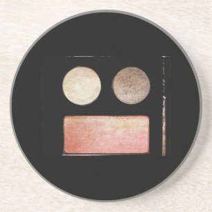 Make-Up Palette-Face by Shirley Taylor Coaster