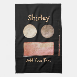 Make-Up Palette-Face by Shirley Taylor Tea Towel