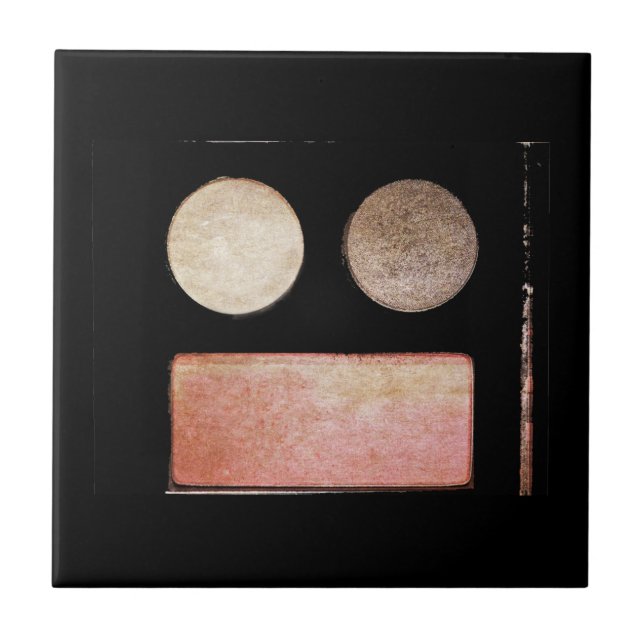 Make-Up Palette-Face by Shirley Taylor Tile (Front)