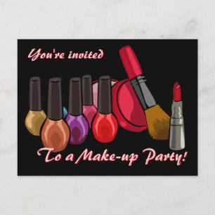 Make-up Party Invite