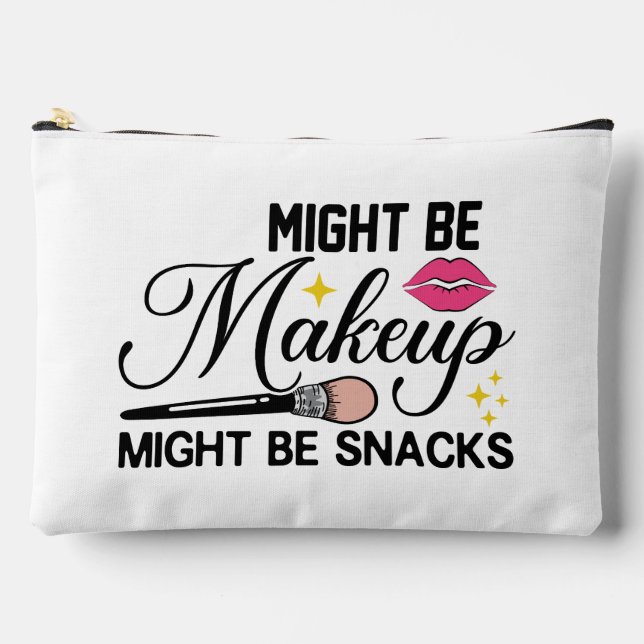 Make Up Quote Accessory Pouch (Front)