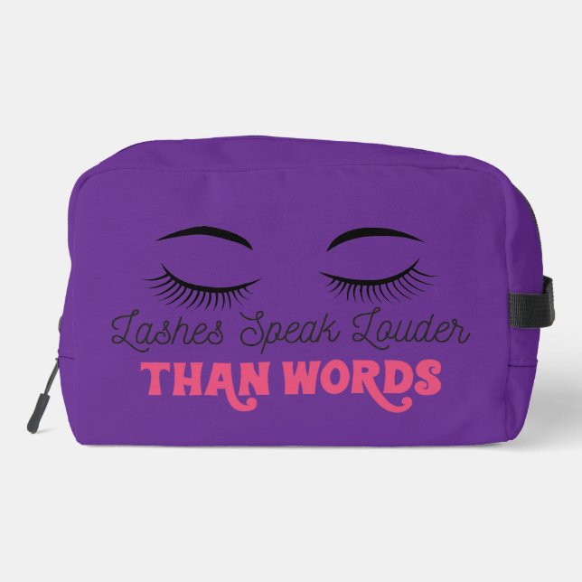Make Up Quote Dopp Kit (Back)