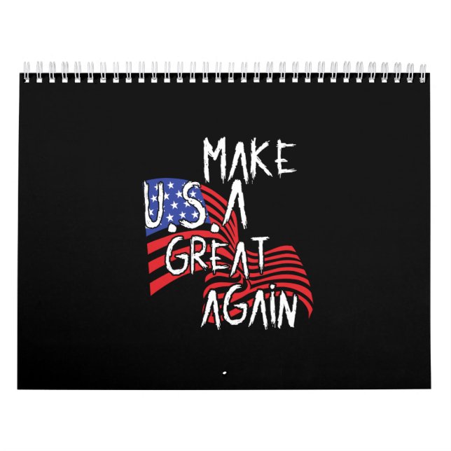 MAKE USA GREAT AGAIN CALENDAR (Cover)