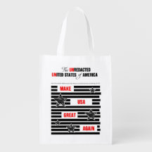 Make USA Great Again Reusable Grocery Bag