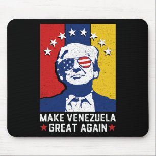 Make Venezuela Great Again 2026 Funny Trump Meme  Mouse Pad
