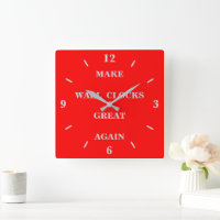 Make Wall Clocks Great Again